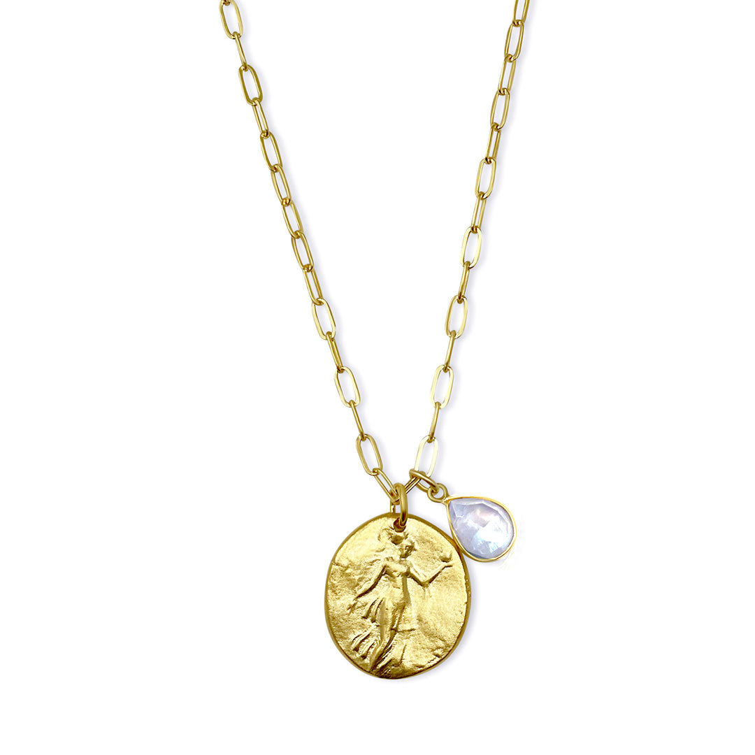 Athena Medallion Necklace