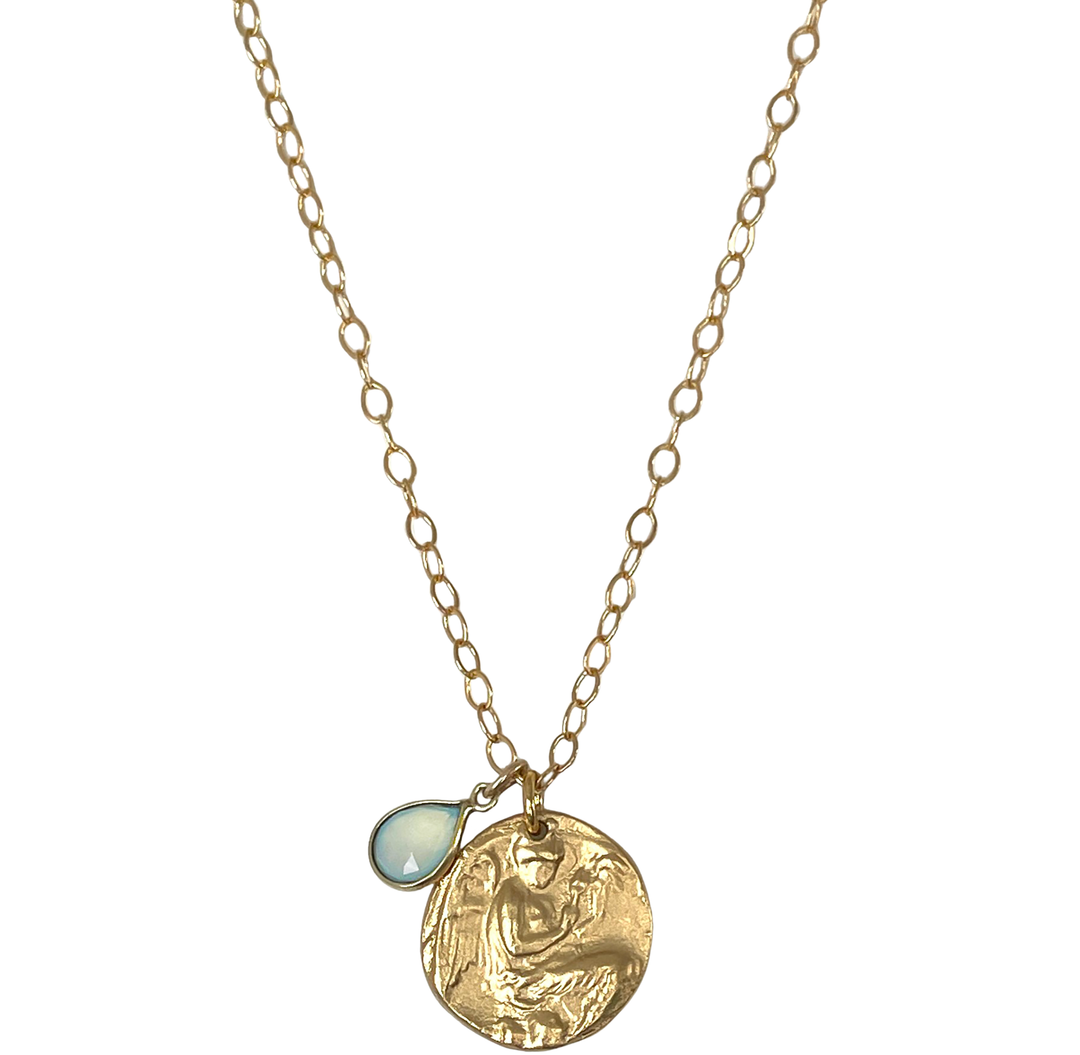 Angel Medallion Necklace