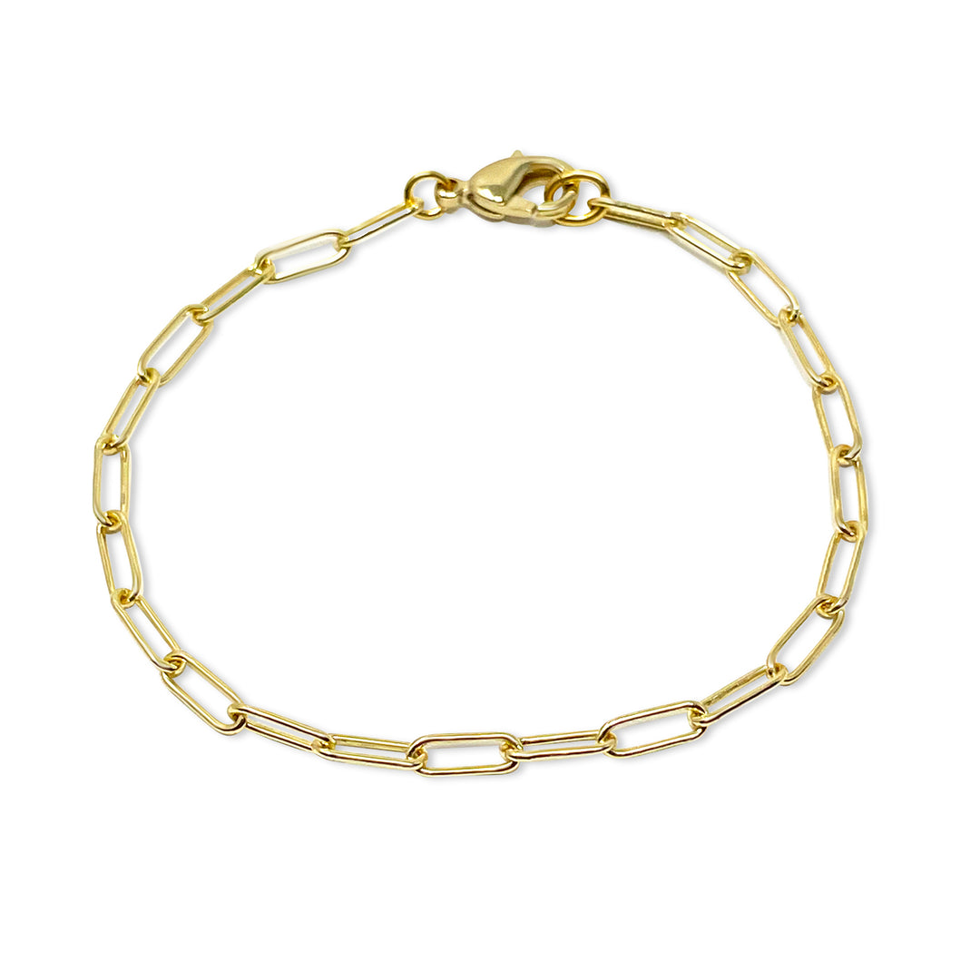 Small Golden Links Bracelet