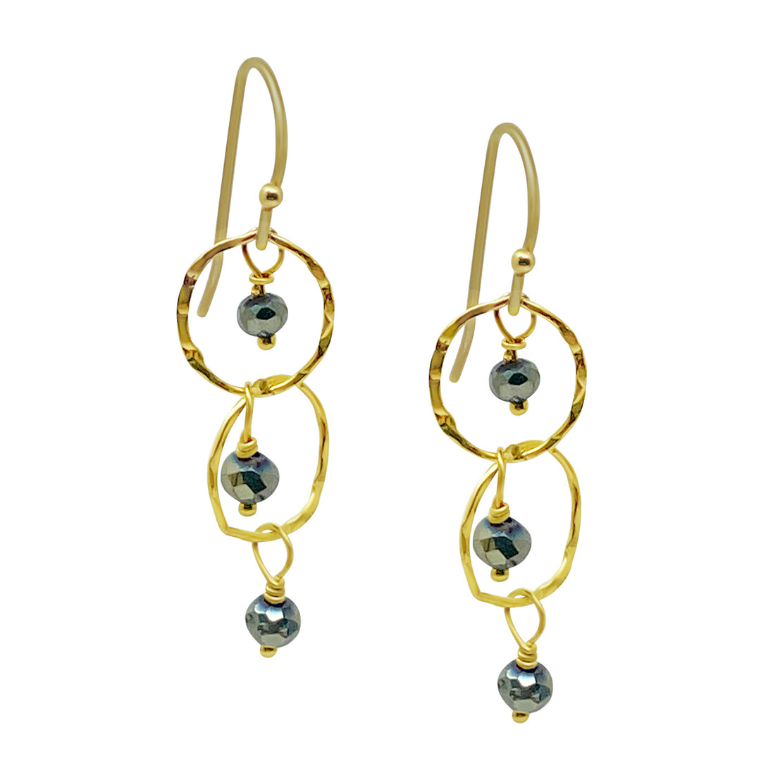 Soho Pyrite Earrings