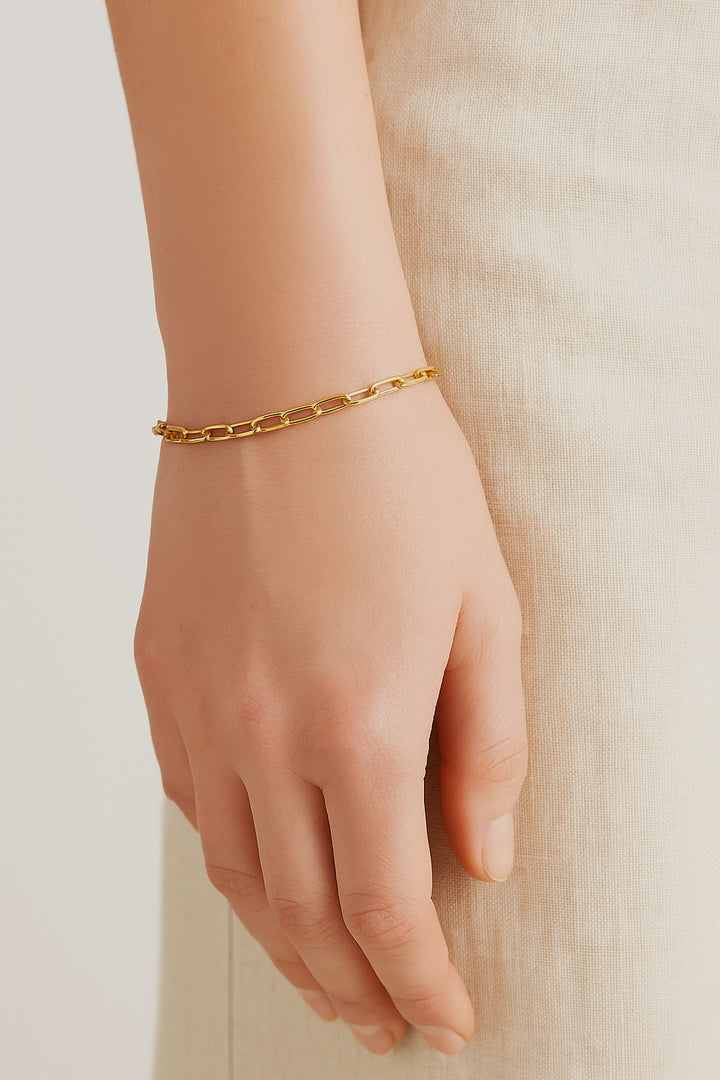 Golden Links Bracelet