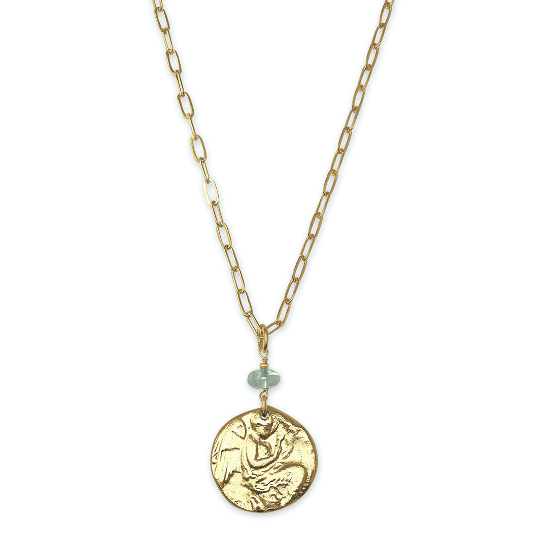 Angel Medallion Necklace