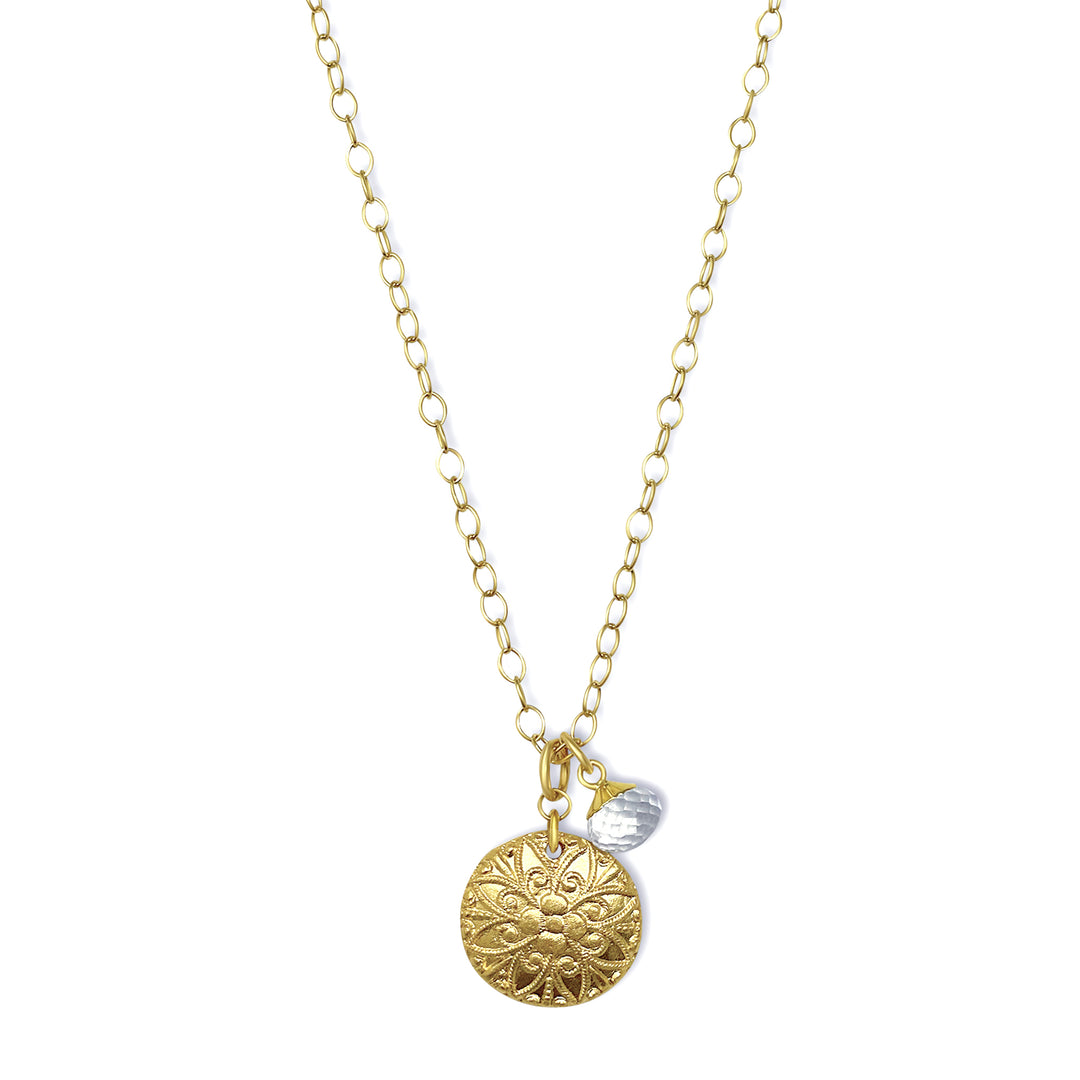 Florette Medallion Necklace