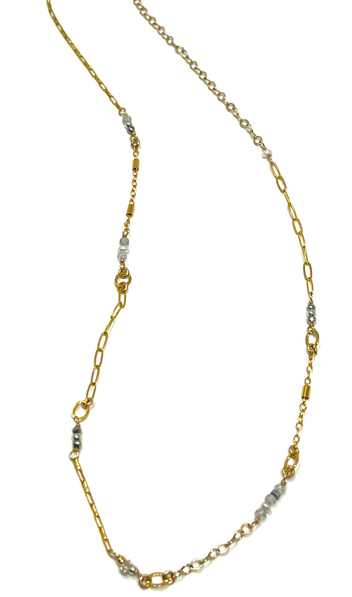 Mixed Chains Layer Necklace
