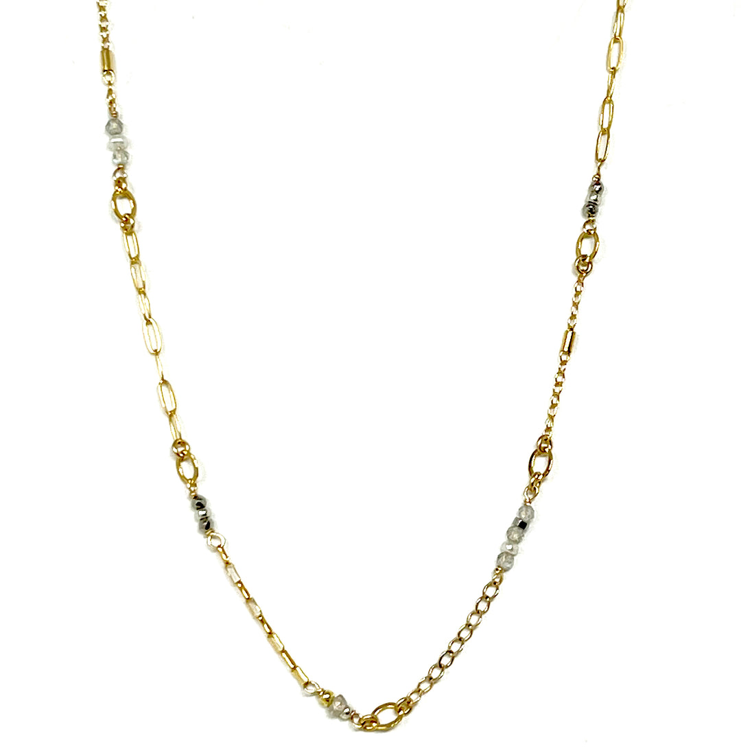 Mixed Chains Layer Necklace