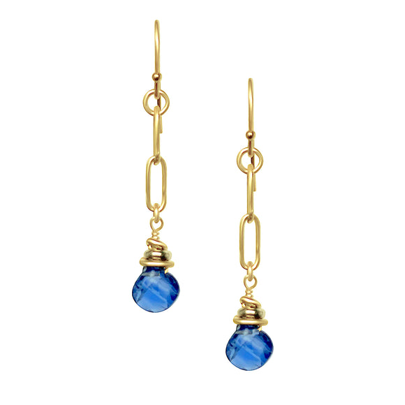 Blue Kyanite Earrings