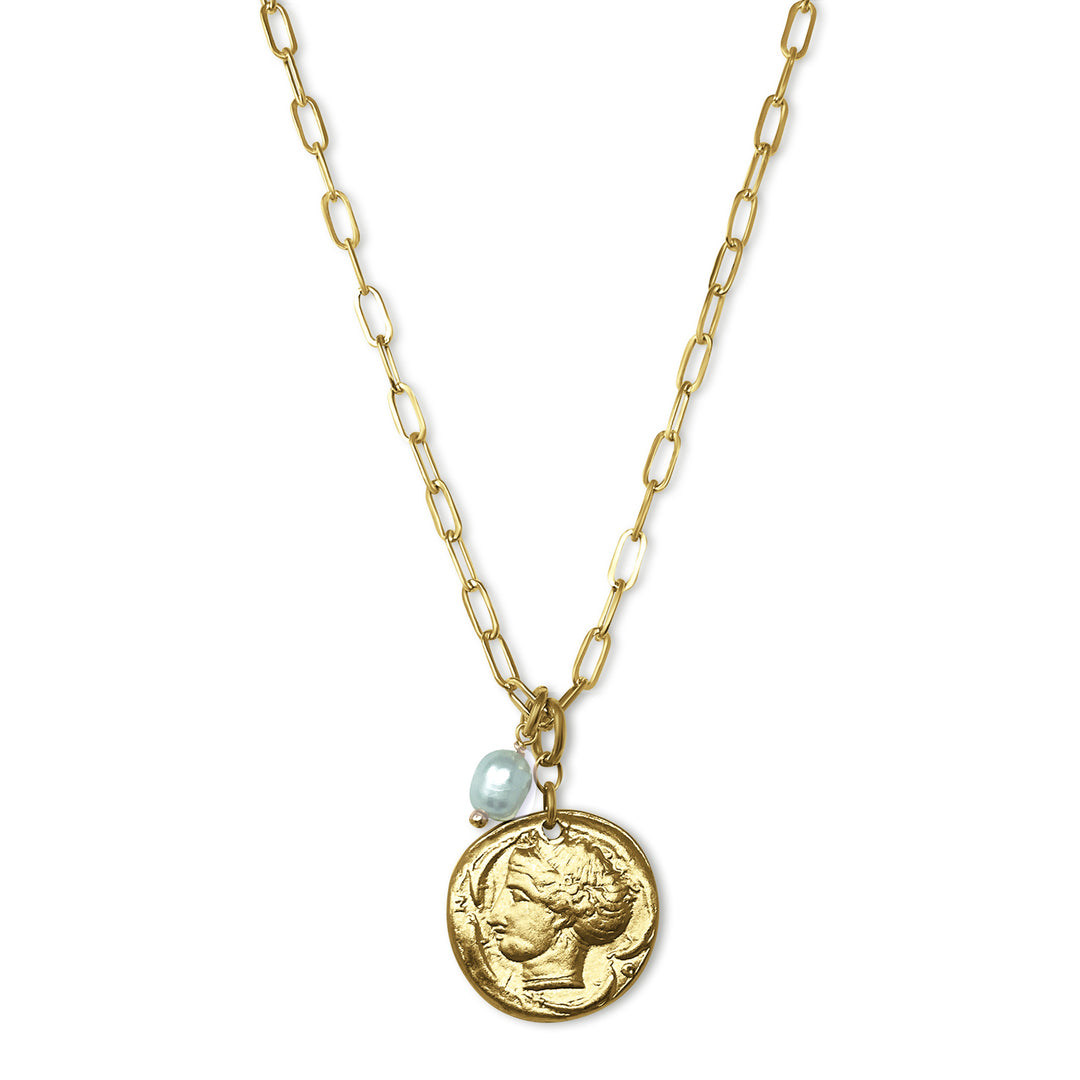 Persephone Medallion Necklace