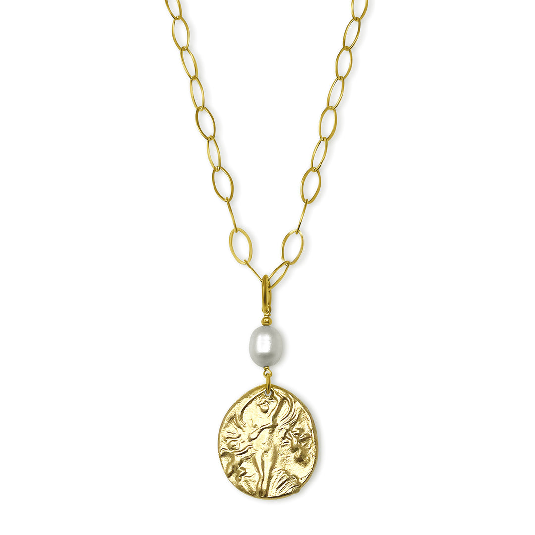 Venus Medallion Necklace