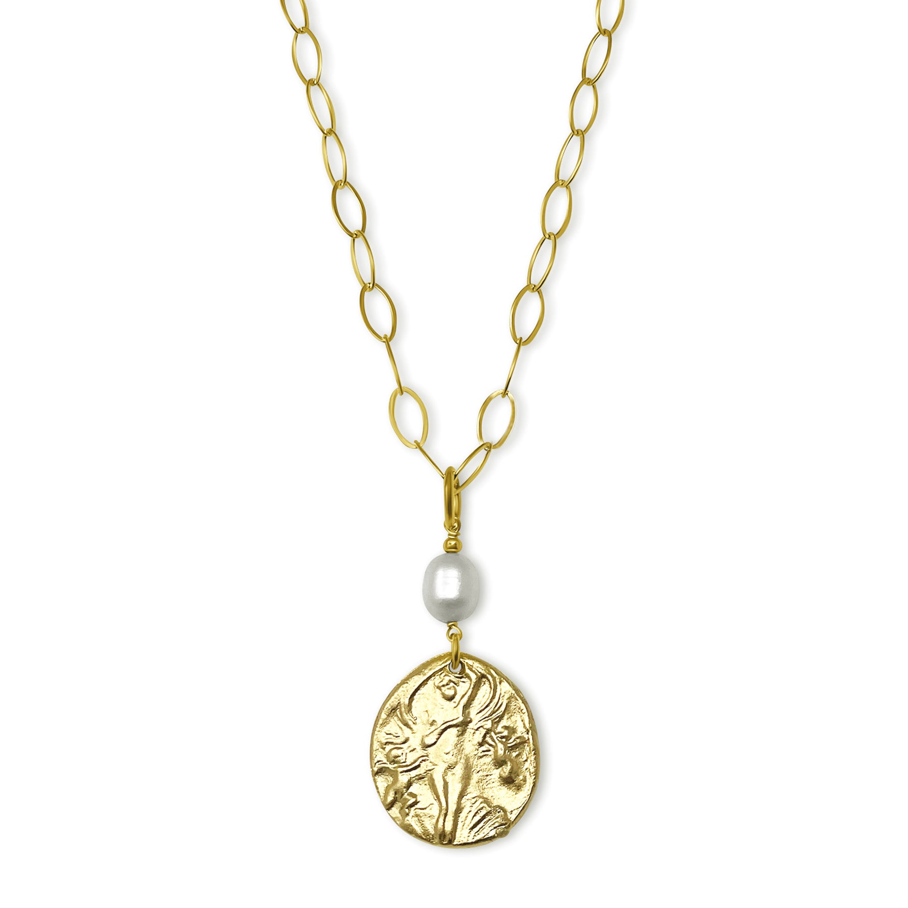 Venus Medallion Necklace – Krista Sheldon - Main Image